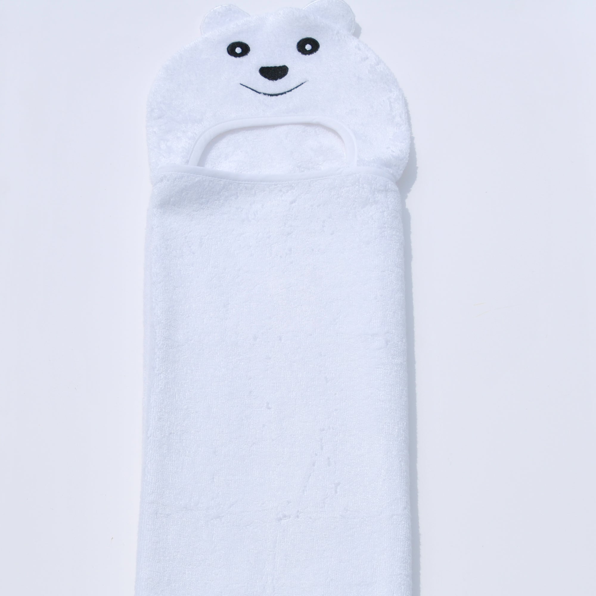 Bamboo Rayon Bear Hooded Turkish Towel Little Kid