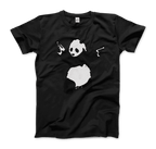 Banksy Pandamonium Armed Panda Artwork T-Shirt
