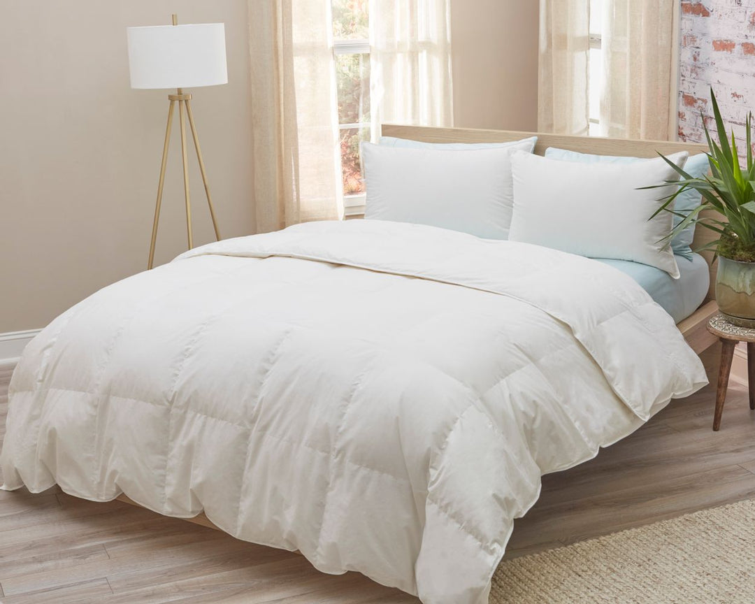 All Season White Down Comforter