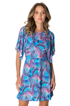 Del Ray Beach Cover Up in Daylight Palm by Lybethras