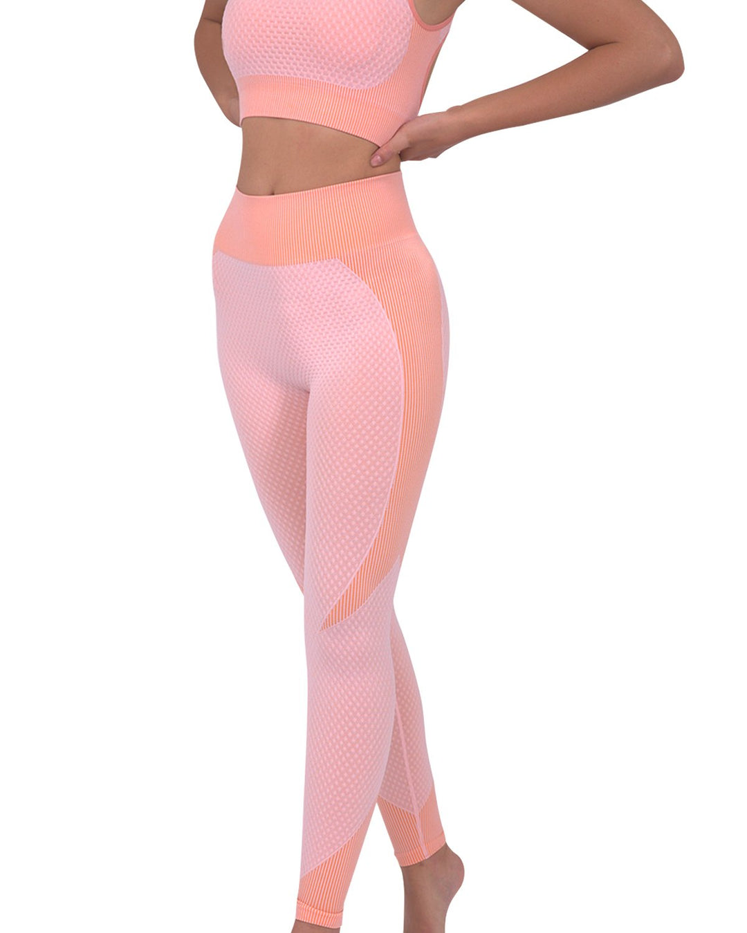 Trois Seamless Legging in Pink