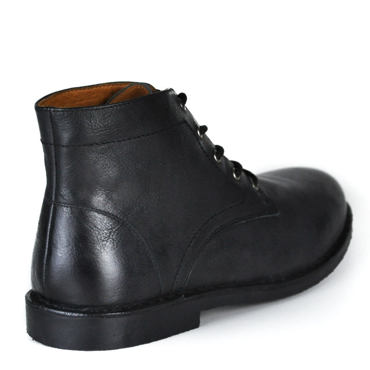 The Grover Men's Boot in Black Leather