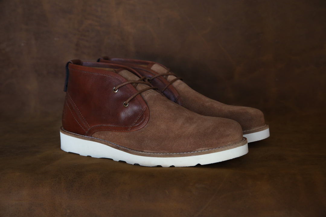 The Nolan Laced Shoe in Cognac