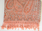 Handwoven Paisley Jamavar Designer Woolen Shawl