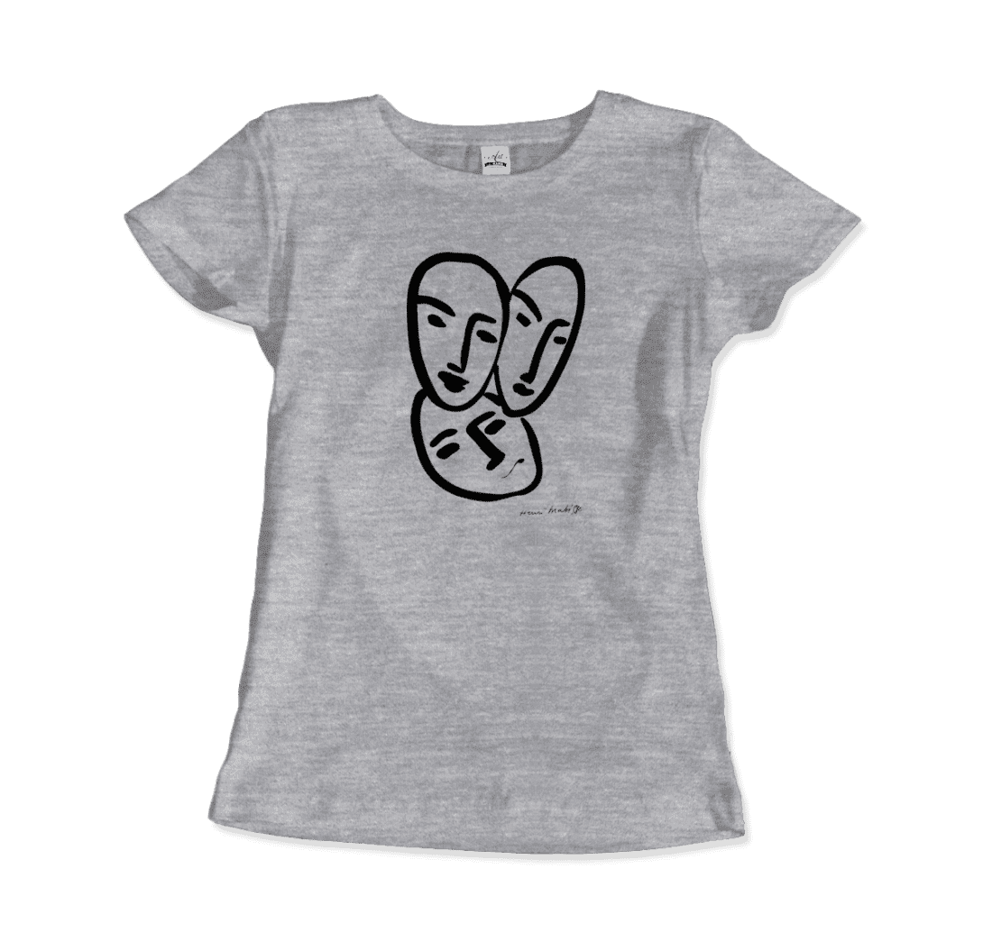 Henri Matisse Apollinaire Three Heads to Friendship 1952 Art T-Shirt
