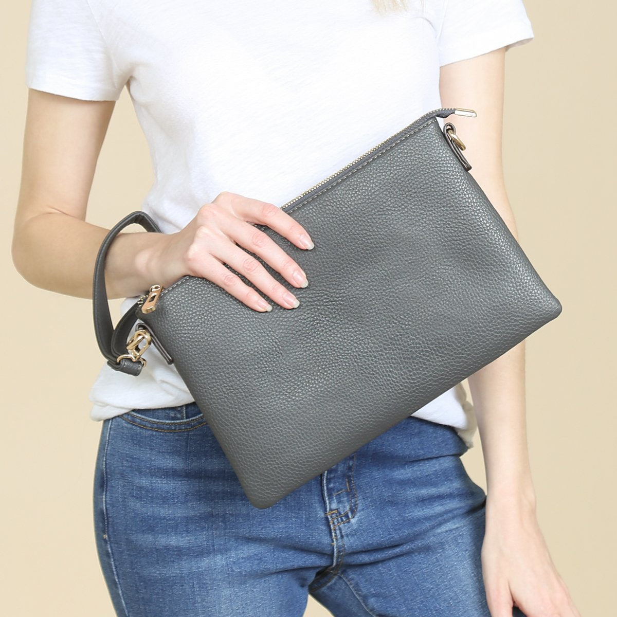 Crossbody Wristlet Bag