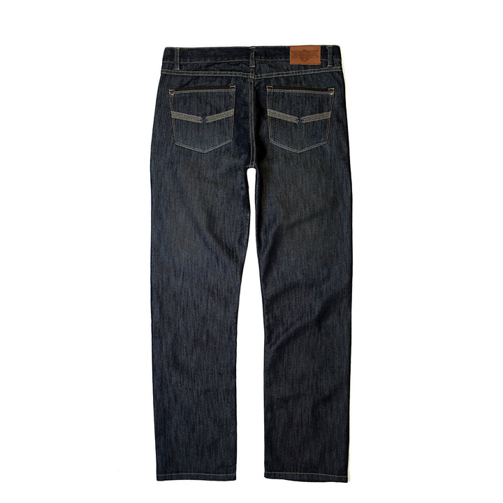 Men's Premium Denim Dark Wash Straight Jean