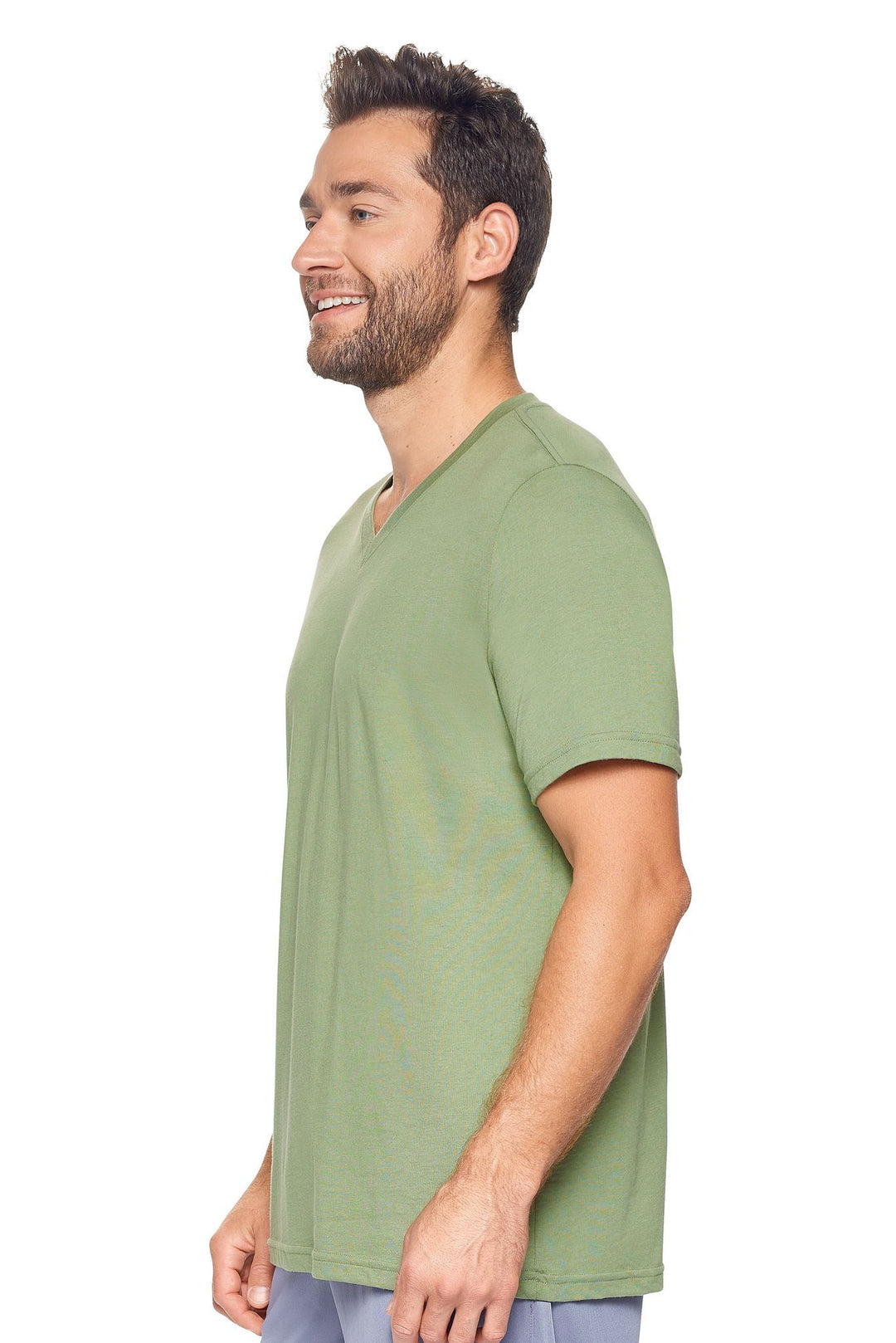 Men's American MoCA™ V-Neck Short Sleeve Tee