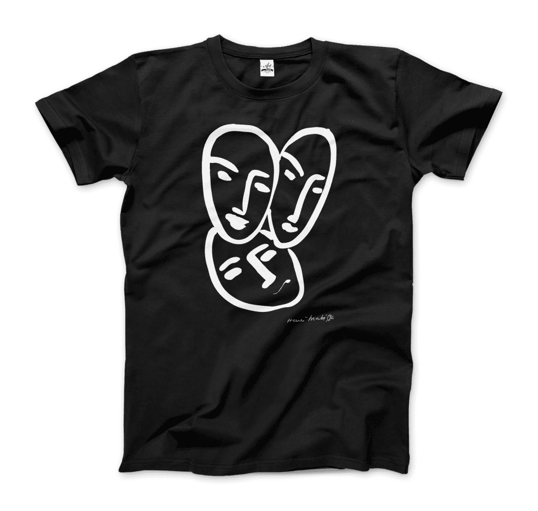 Henri Matisse Apollinaire Three Heads to Friendship 1952 Art T-Shirt