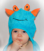 Bamboo Rayon Alien Hooded Turkish Towel Baby