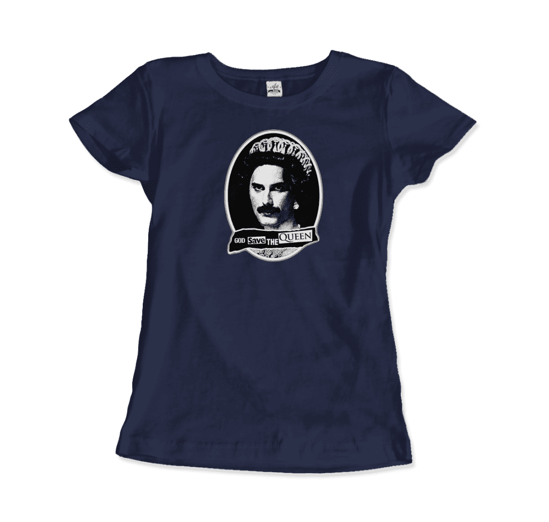 Freddie Mercury God Save the Queen Parody T-Shirt
