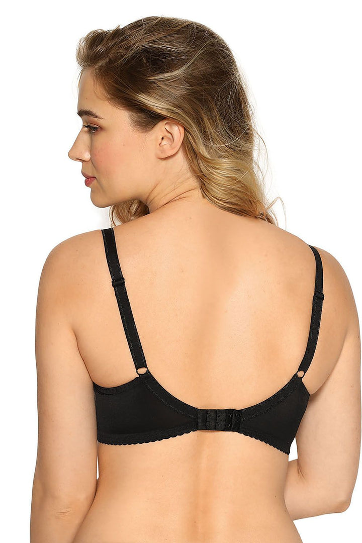 Gaia Semi-Soft Bra Black