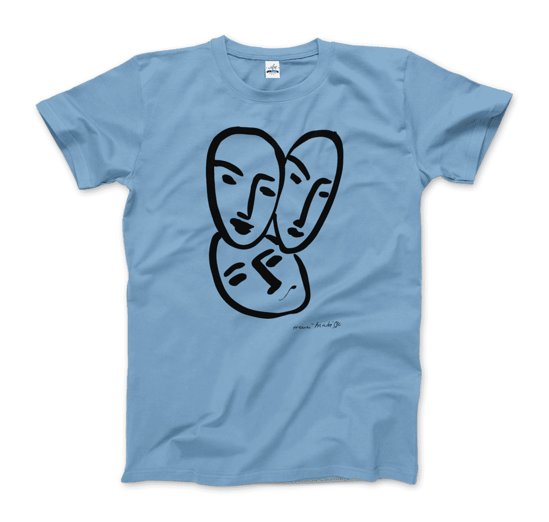 Henri Matisse Apollinaire Three Heads to Friendship 1952 Art T-Shirt