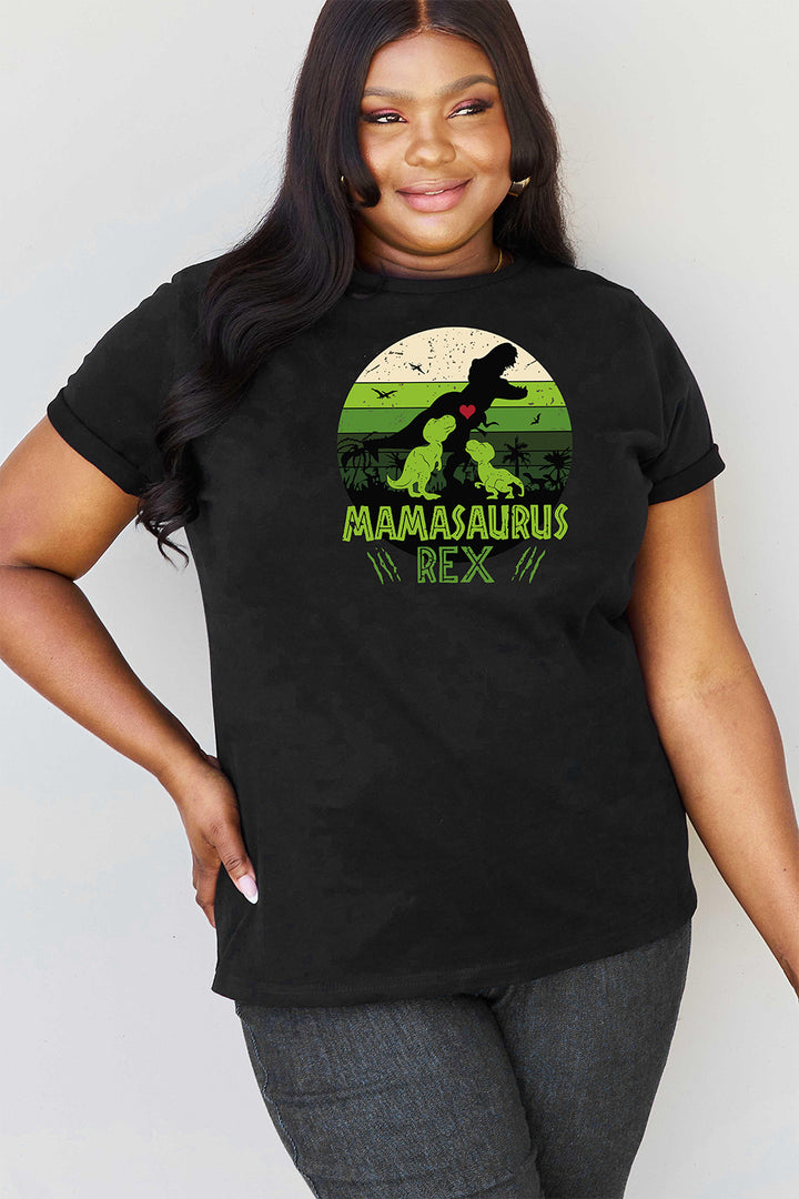 Simply Love Full Size MAMASAURUS REX Graphic T-Shirt