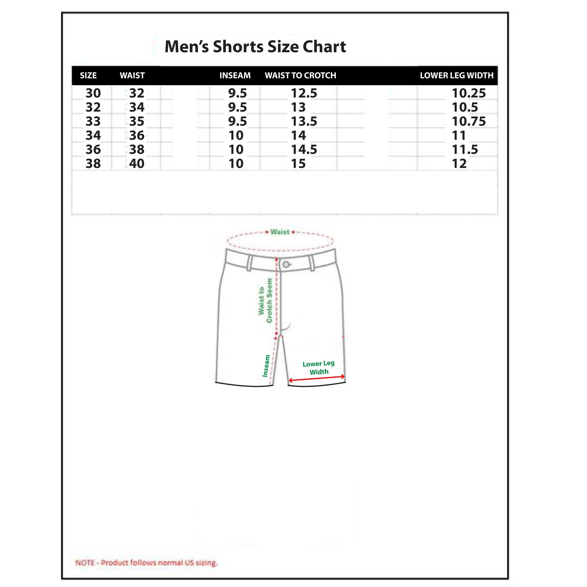 Men's Khaki Chino Short