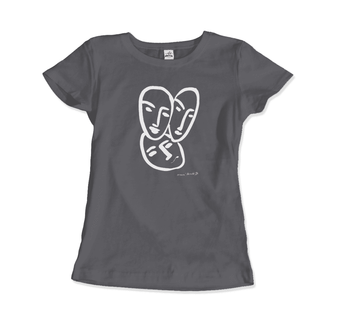 Henri Matisse Apollinaire Three Heads to Friendship 1952 Art T-Shirt