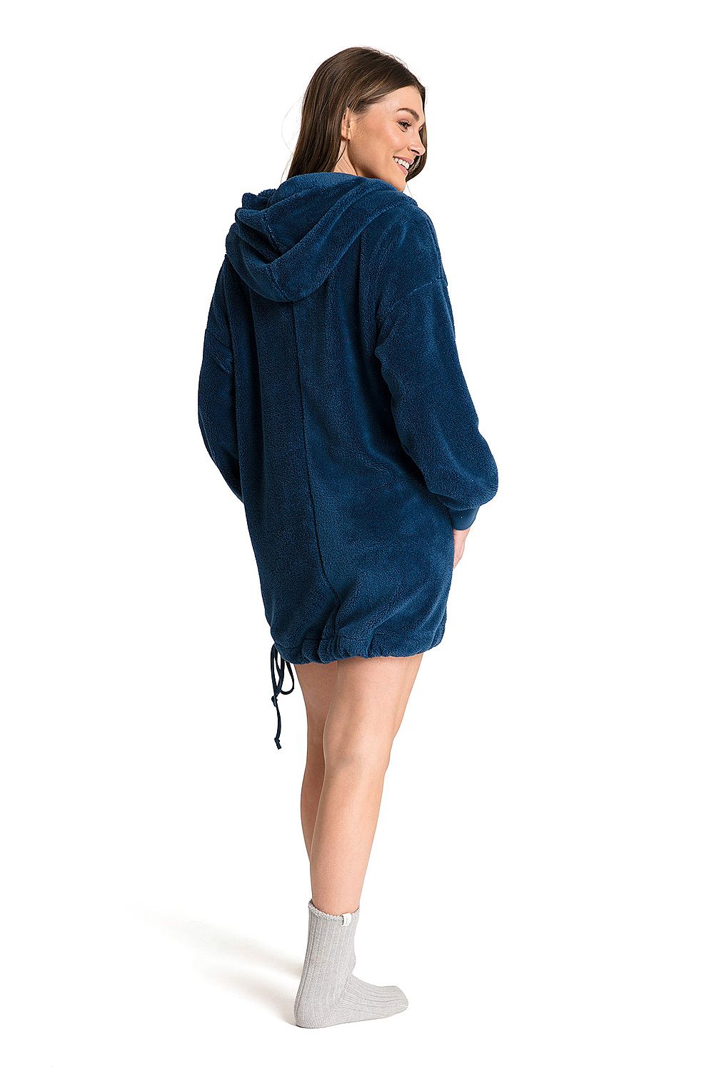 LaLupa Oversized Hoodie Navy