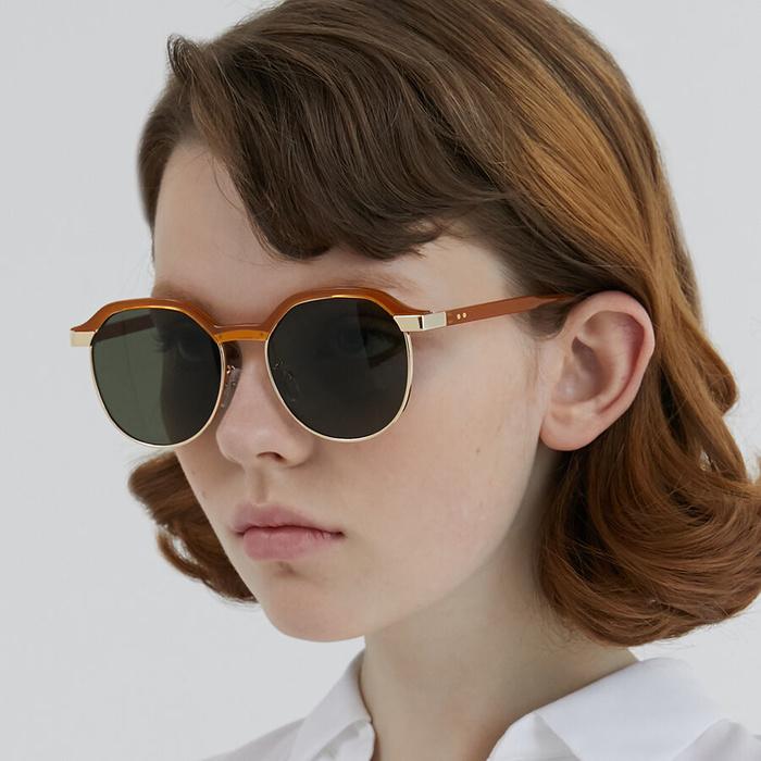 One Brilliant Sunglasses Aubrey Brown Grey