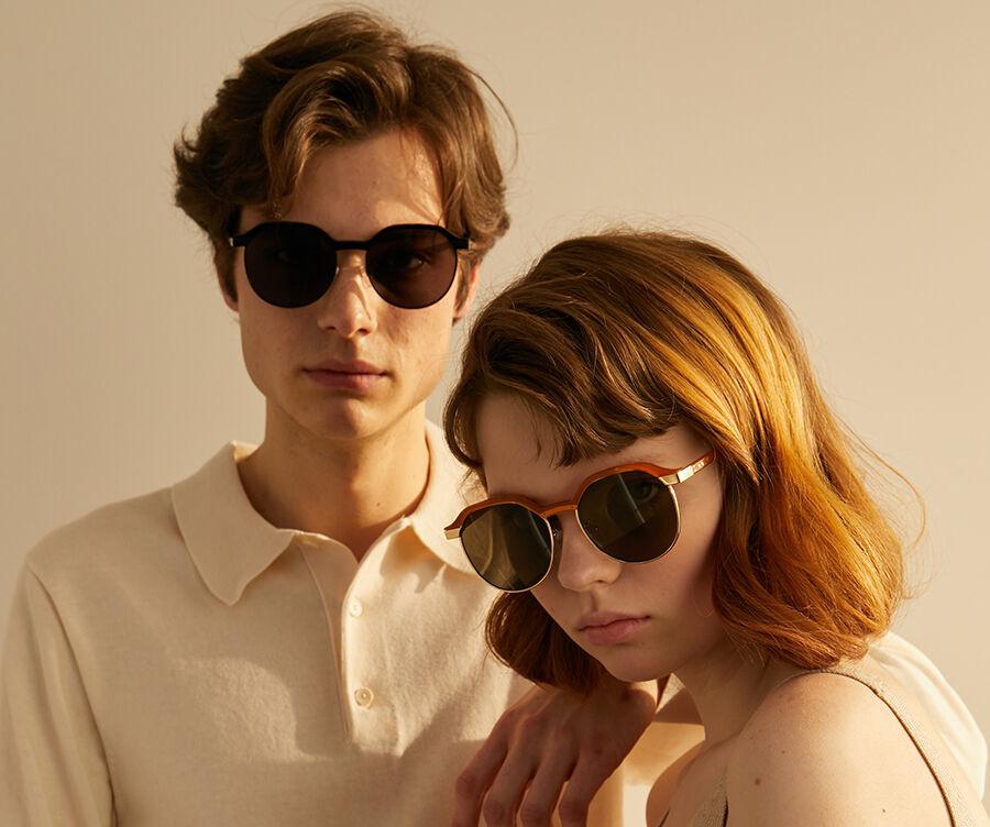 One Brilliant Sunglasses Aubrey Brown Grey